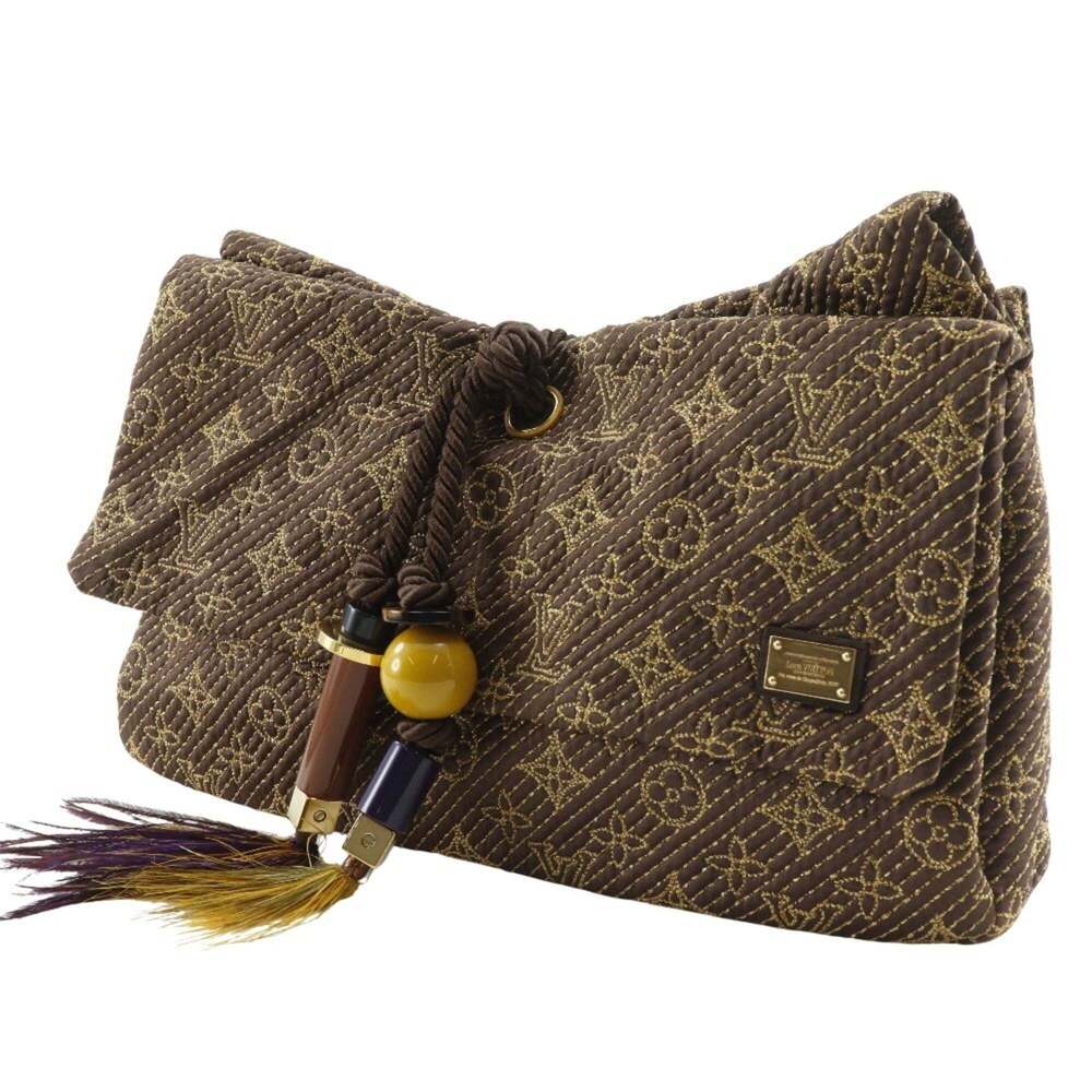 LOUIS VUITTON Brown Monogram Clutch Bag - Picture 2 of 16